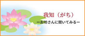 我知（がち）―お坊さんに聞いてみる―