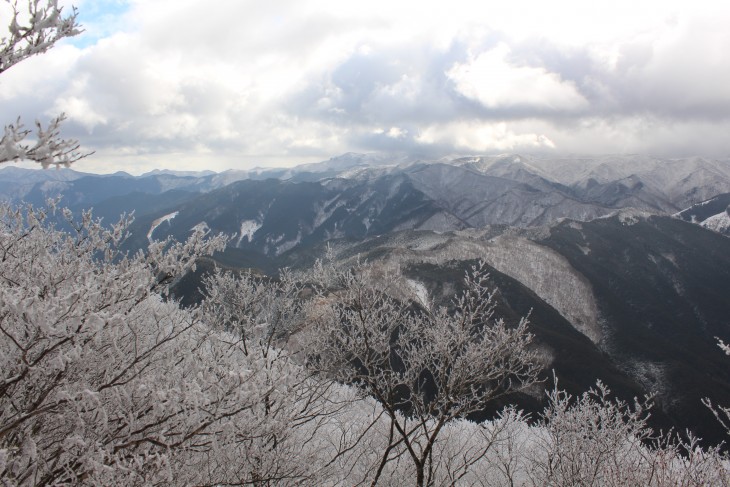 山頂からのパノラマ